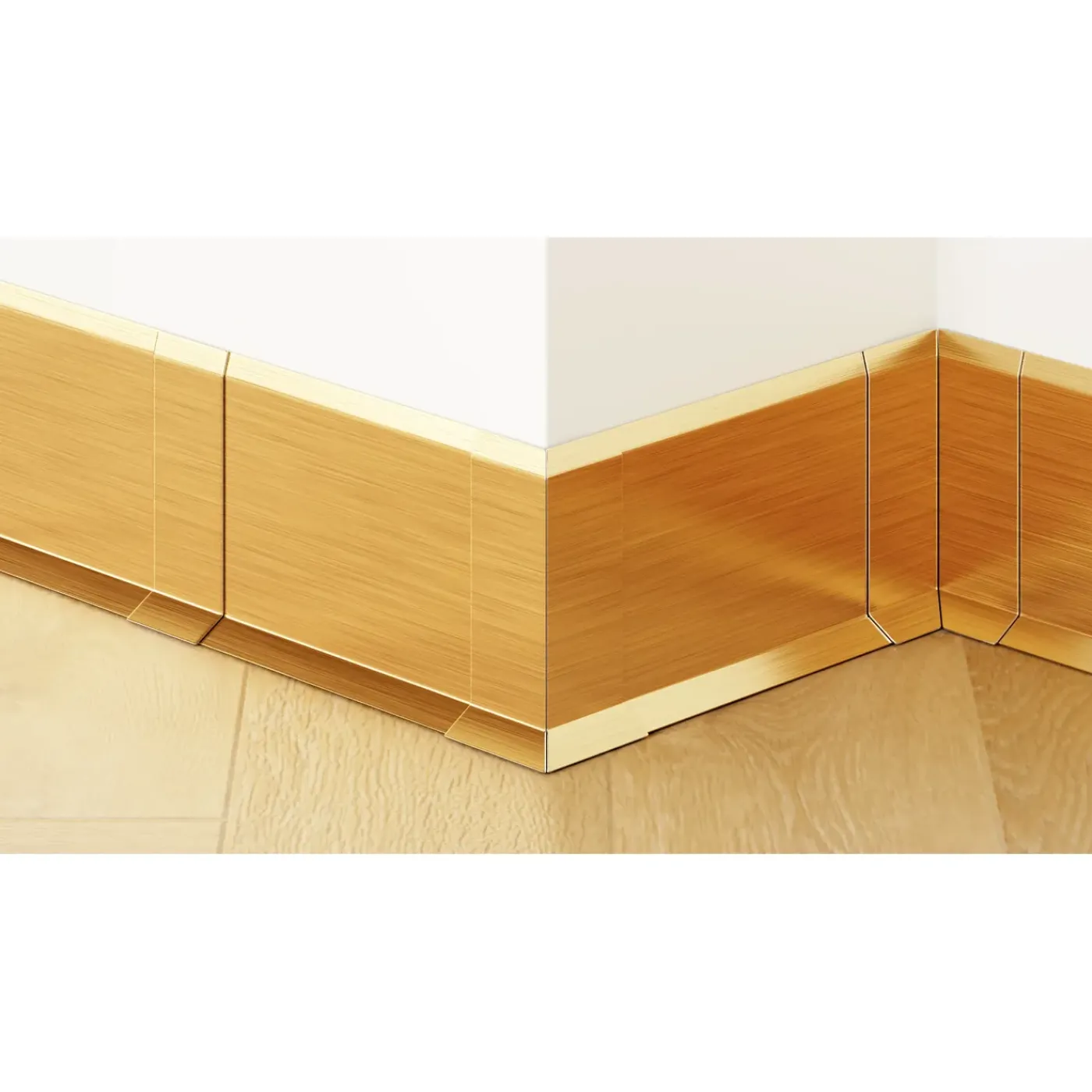 Ilcom Ceramica Ilcom Binnenhoek Fli Voor Plint F 80 Mm X 30 Mm X 30 Mm - Geborsteld Goud