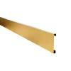 Ilcom Decoratieve Plint FC Van Roestvrij Staal 2700 mm x 100 mm - Goud Geborsteld
