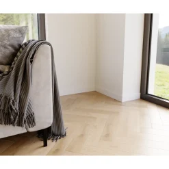 Ilcom Decoratieve Plint FC Van Roestvrij Staal 2700 mm x 80 mm - Witte Mat