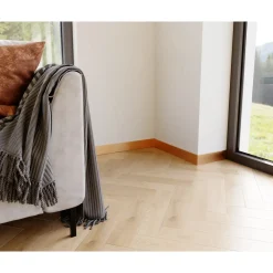 Ilcom Ceramica Ilcom Decoratieve Plint FC Van Roestvrij Staal 2700 mm x 60 mm - Kopergeborsteld