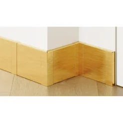 Ilcom Ceramica Ilcom Decoratieve Plint FC Van Roestvrij Staal 2700 mm x 80 mm - Goud Geborsteld