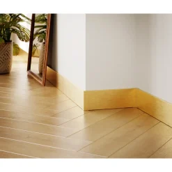 Ilcom Ceramica Ilcom Decoratieve Plint FC Van Roestvrij Staal 2700 mm x 80 mm - Goud Geborsteld