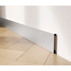 Ilcom Ceramica Ilcom Decoratieve Plint FC Van Roestvrij Staal 2700 mm x 80 mm - Zilver Geborsteld