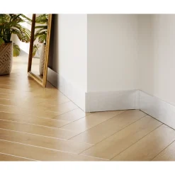 Ilcom Ceramica Ilcom Decoratieve Plint FC Van Roestvrij Staal 2700 mm x 80 mm - Zilver Geborsteld