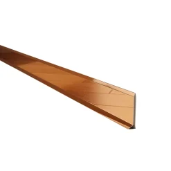 Ilcom Ceramica Ilcom decoratieve plint voor muren F Gepolijst koper - 60mm x 2700mm van roestvrij staal