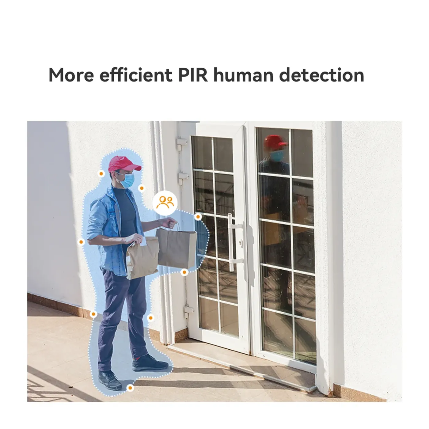 IMOU Cell Go Full Color Beveiligingscamera voor Buiten - Op Batterij - 3MP