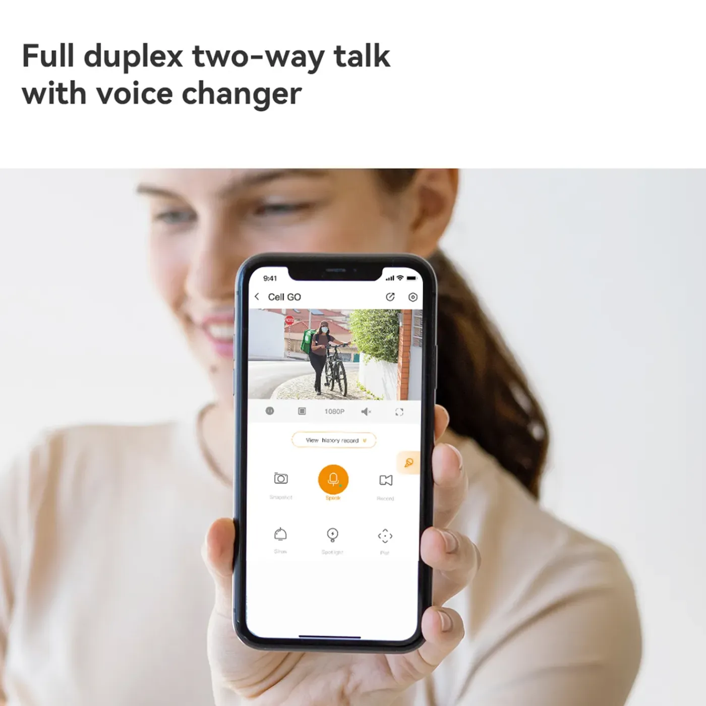 IMOU Cell Go Full Color Beveiligingscamera voor Buiten - Op Batterij - 3MP