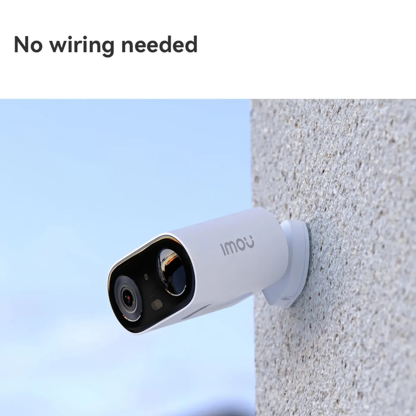 IMOU Cell Go Full Color Beveiligingscamera voor Buiten - Op Batterij - 3MP