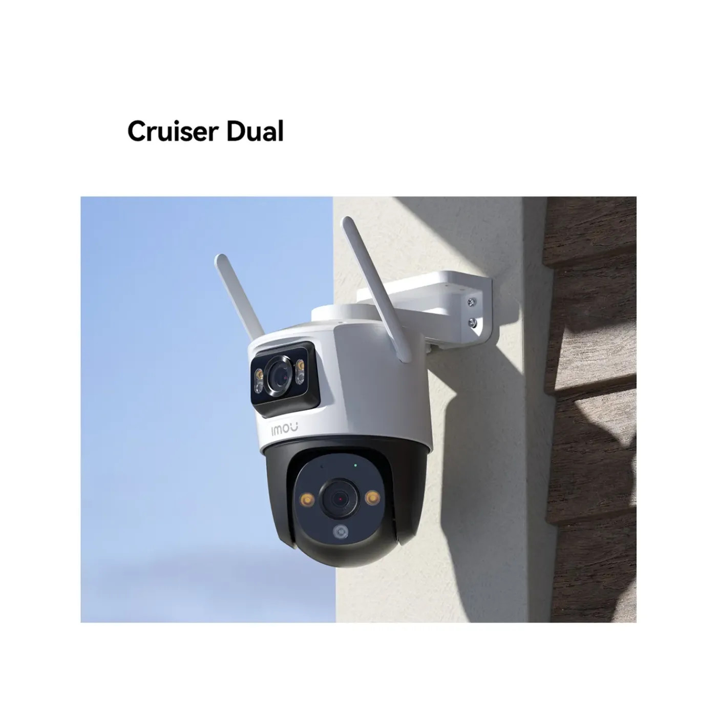 IMOU Cruiser Dual Beveiligingscamera voor Buiten - Bedraad - 6MP