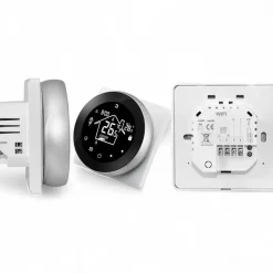 Smartlife Domotica Inbouw Thermostaat Voor Elektrische Vloerverwarming Met Touchscreen En Wifi Bediening