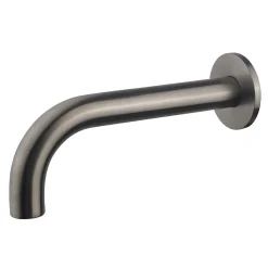 Inbouw-Uitloop Rond 20Cm - Zwart - Kranen ><noscript><img width=