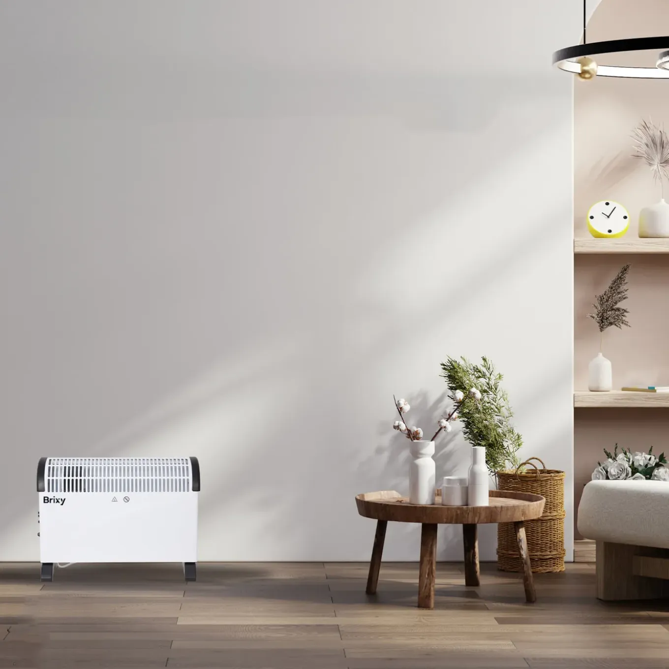 Infinity Goods Elektrische Convector Kachel 750/1500/2000w – Verstelbare Thermostaat