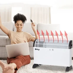 Infinity Goods Elektrische Convector Kachel 750/1500/2000w – Verstelbare Thermostaat