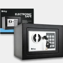 Infinity Goods Kluis - Elektronisch - Cijferslot - 2 Noodsleutels - Bevestigingsmaterialen