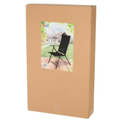 Infinity Goods Tuinstoel - 4 Stuks - 7 Verstelbare Standen - Inklapbaar - Tuin Of Balkon