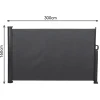 Brixy Infinity Goods Uittrekbaar Windscherm – 300 X 140 Cm – Uitschuifbaar – Oprolbaar – Zonnescherm