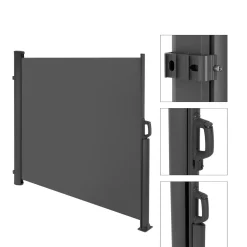 Brixy Infinity Goods Uittrekbaar Windscherm – 300 X 140 Cm – Uitschuifbaar – Oprolbaar – Zonnescherm