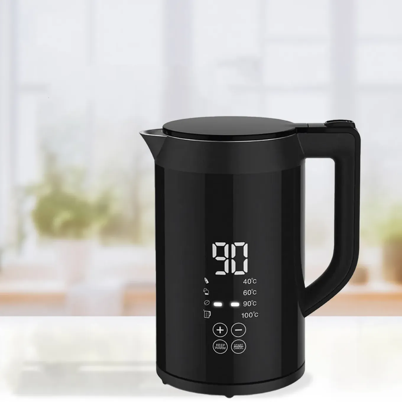 Infinity Goods Waterkoker Met Temperatuurregeling - Warmhoudfunctie - Temperatuurregeling - 1,5l