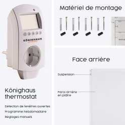 Infrarood Verwarming Panorama-serie 600w Met Thermostaat Uitzicht Noorwegen