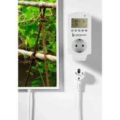 Könighaus Infrarot Infrarood Verwarming Panorama-serie 1200w Met Thermostaat Junglebrug