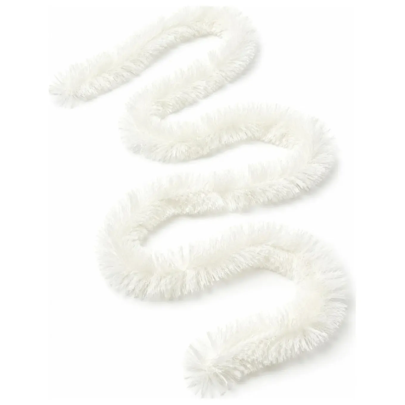 Inge Christmas Goods Kerstslinger - Guirlande - Wit - 270 Cm