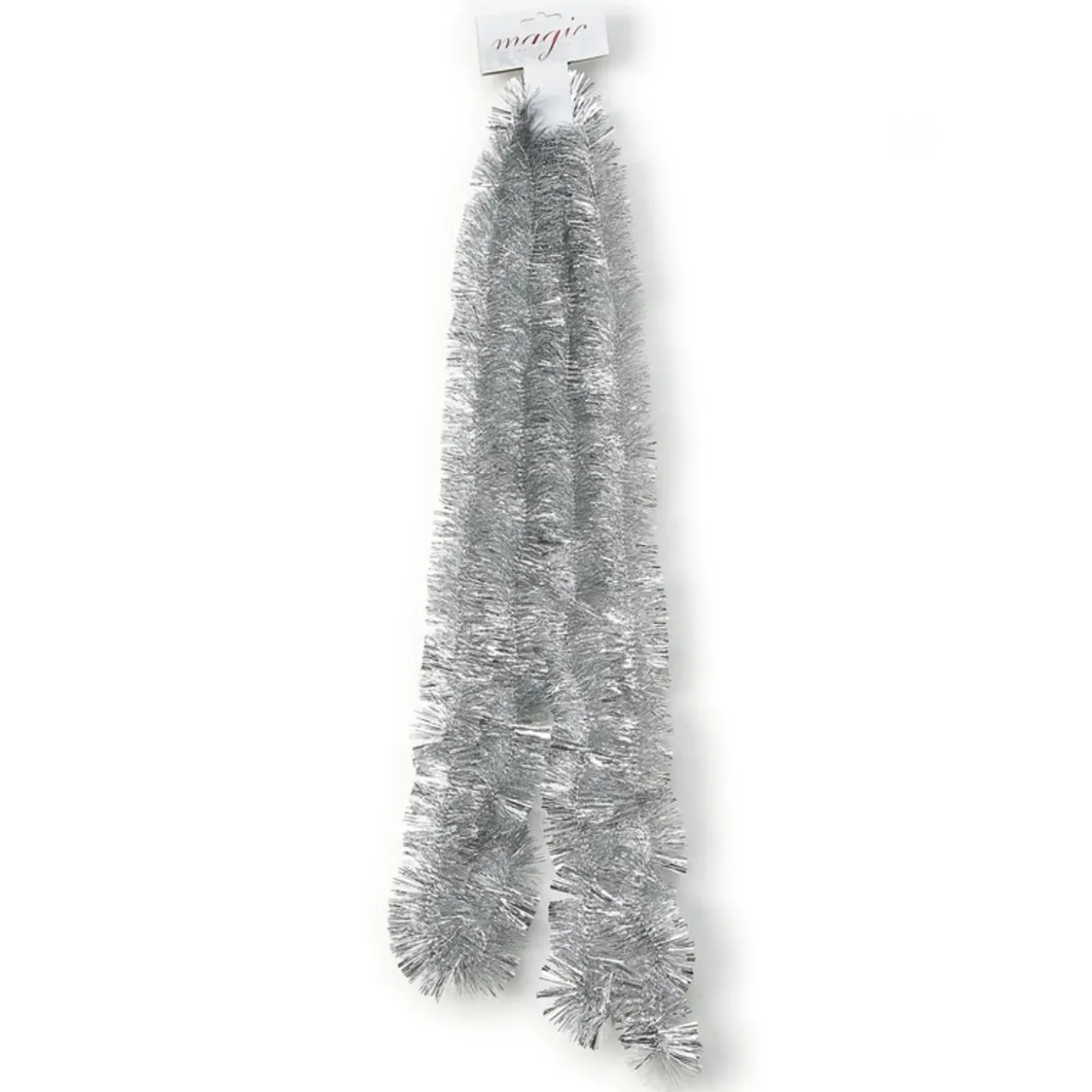 Inge Christmas Kerstslinger - Zilver - 270 Cm - Guirlande Folie