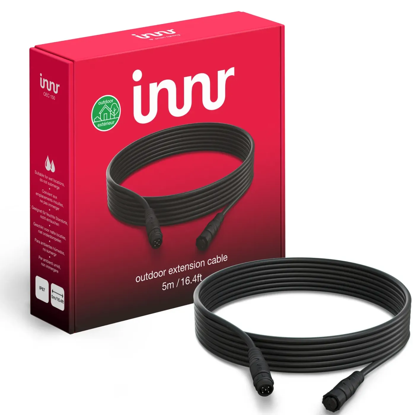 Innr Slimme Buitenverlichting Verlengkabel 5 Meter 5-pins