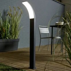 Inspire sokkellamp Lakko antraciet 96cm 11W