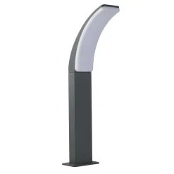 INSPIRE sokkellamp Lakko antraciet 56cm 11W