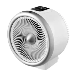 2 in1 tafelventilator met verwarmer