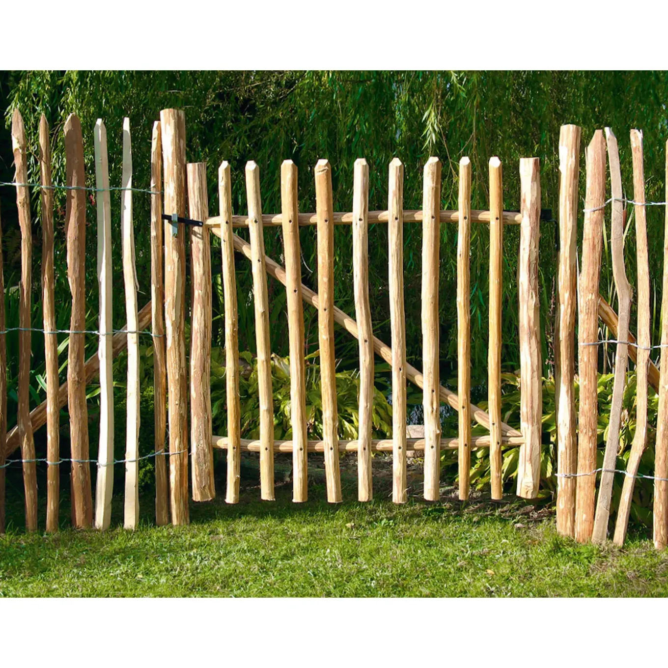 Intergard - Schapenhek Poort Hazelaar 120x100cm Latafstand 6-7 Cm