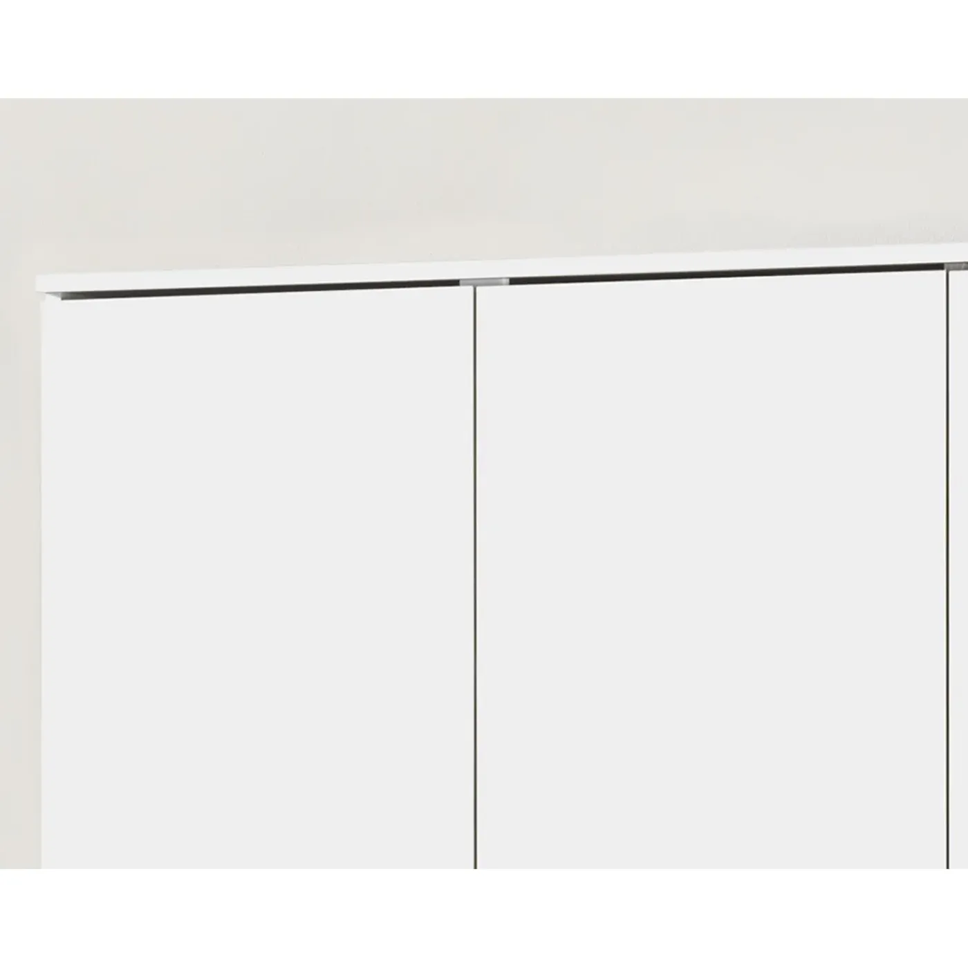 Interiax Opbergkast - Kledingkast 'amelie' - Wit - 3 Deurs - 180x120x40cm