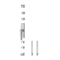 Intersteel Kruk-espagnolet Links L-recht Met Stangenset 2x 1245 Mm Rvs Geborsteld