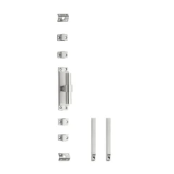Intersteel Kruk-espagnolet Rechts T-recht Met Stangenset 2x 1245 Mm Rvs Geborsteld