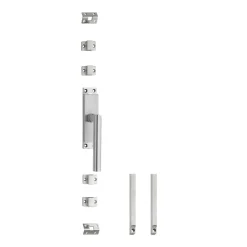 Intersteel Kruk-espagnolet Rechts Hoek 90° Met Stangenset 2x 1245 Mm Rvs Geborsteld