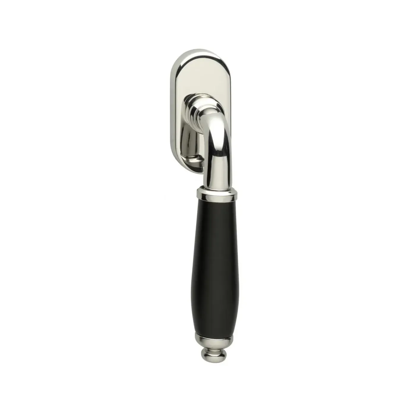 Intersteel Raamkruk Courgette Nikkel/zwart