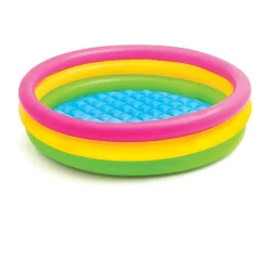 Intex opblaasbaar zwembad Sunset Glow pvc meerkleurig Ø114x25cm