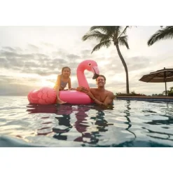 Intex Opblaasbare Flamingo Drijver - 142x137x97 Cm