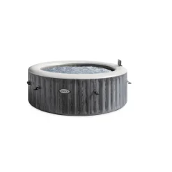 Intex PureSpa Greywood Deluxe Opblaasbare Spa - 1098L - 6 Personen - Led - 216x216x71cm