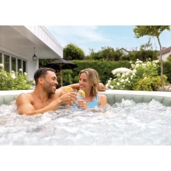 Intex PureSpa Opblaasbare Spa - 1098L - 6 Personen - Olijfgroen - 216x216x71cm