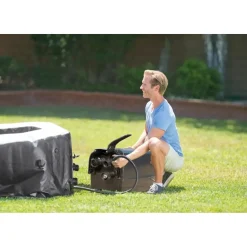 Intex Spa PureSpa Carbone 4 pers. zwart Ø201x71cm
