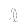 Intex veiligheidsladder zonder platform 90-107cm