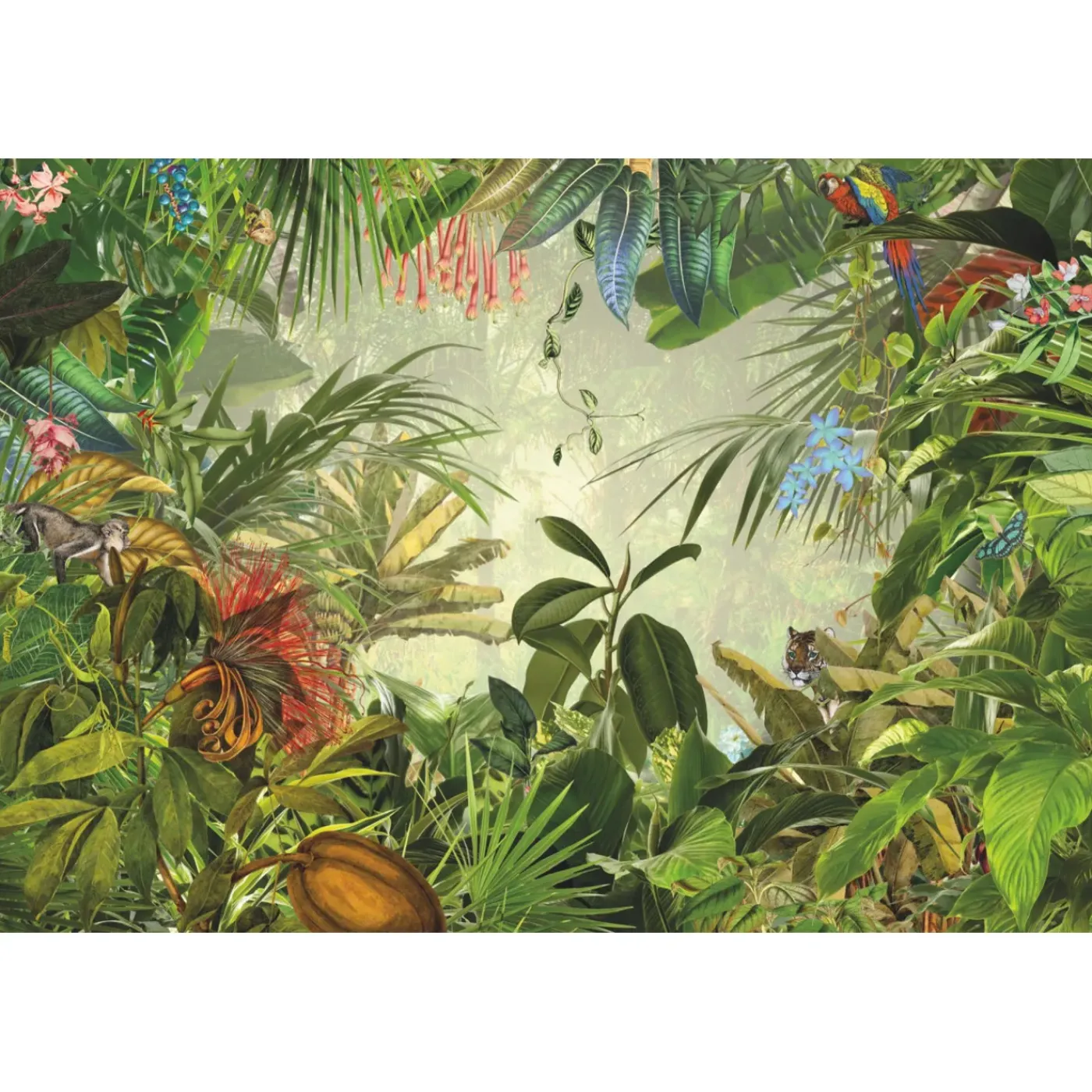 Overig Into the Wild Fotobehang - Meerkleurig - 2,48m x 368cm