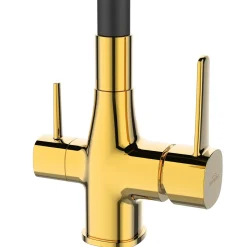 Invena Keukenkraan GLAMOUR Goud Keukenmengkraan Waterfiltratie Set