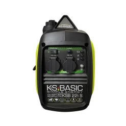 Inverter Generator 2000W Könner & Söhnen, 15.6kg, Superstil 62dB, 4-takt, Camping & Thuis, Ecomode