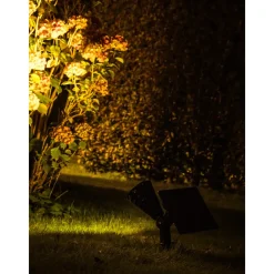 Iplux® Iplux Solar Led Tuinspot Pro+ 1200 Lumen - Hoge Kwaliteit Solar Prikspot - Brandduur 15 Uur