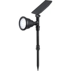 Iplux® Iplux Solar Led Tuinspot Pro Performance 600 Lumen - Hoge Kwaliteit Prikspot - Brandduur 15 Uur