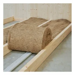 Isolena Schapenwol Isolatie - Rol - 50mm - 60x900cm - RD waarde 1.30m²K/W - 5,4m²
