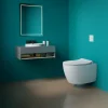 Isvea Sentimenti Hangtoilet Met Bidetfunctie - Randloos - Glanzend Wit