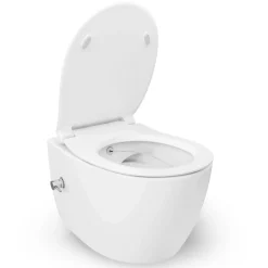 Isvea Sentimenti Hangtoilet Met Bidetfunctie - Randloos - Glanzend Wit